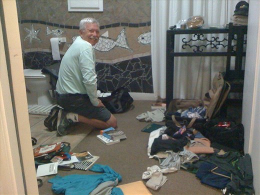 Ah, the last time packing!