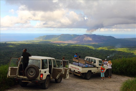 Just getting to the Mt Yasur volcano is an epic.
