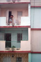 Every house, no matter how colourful, standalone or apartment, had gates on the main and second floors.: by sneaky_k, Views[552]