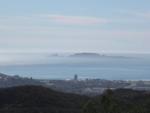 A view at the southern end of Ruta del Vino.