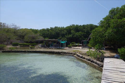 La Casa de Carlos vom Steg aus gesehen