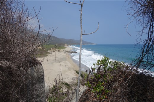Einer der Strände im Parque Tayrona... neidisch??