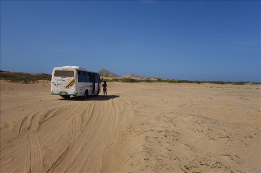Von Cabo de la Vela mit einer kolumbianischen Reisegruppe zum Pilon de azucar