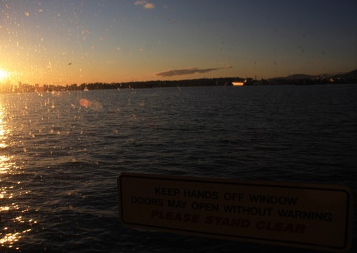 Warning to be careful and don't fell over while you're daydreaming. 