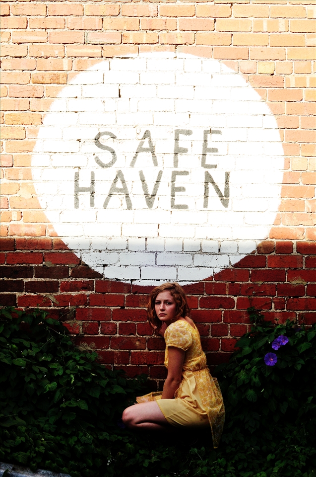 She explains to me that she comes here when she's sad, and I could tell she cried, which makes me wonder why. This place is her 