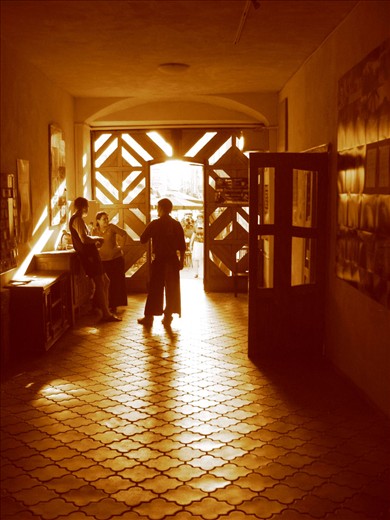 Reflections of Lights v Shadows: Inside the Cafe