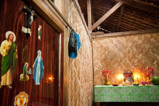 When the new religion meet with the old tradition