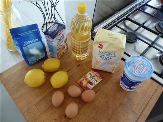 Preparing all the ingredients.