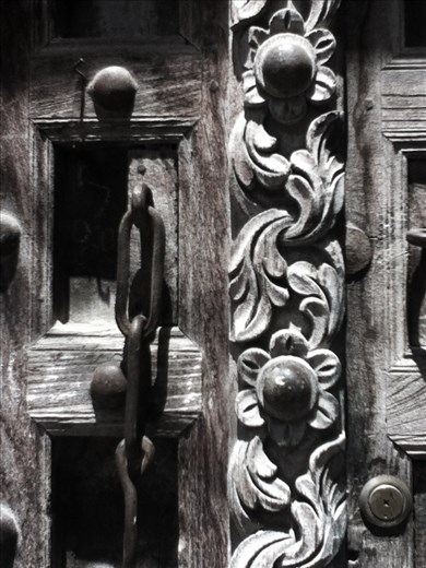 Framed artwork hides a life