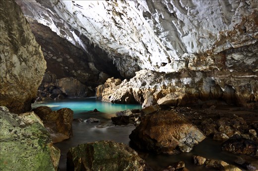 Akiyoshido is the biggest cave in east Asia stretching over 10km with streams.