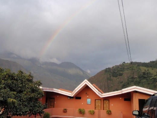 Our hotel in Baños