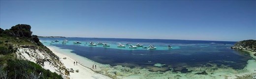 Beach view Rottnest Island.