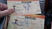 Boarding passes with security stamps. : by spacemanafrica, Views[315]