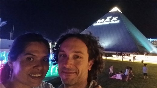 Imax theatre  in Gan Binyamin Central Park, Eilat. 