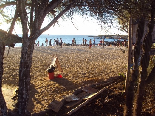 Sunset on Playa Mann, San Cristobal Island