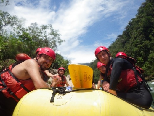 Team Bob Marley. I'm at the back on the right. 