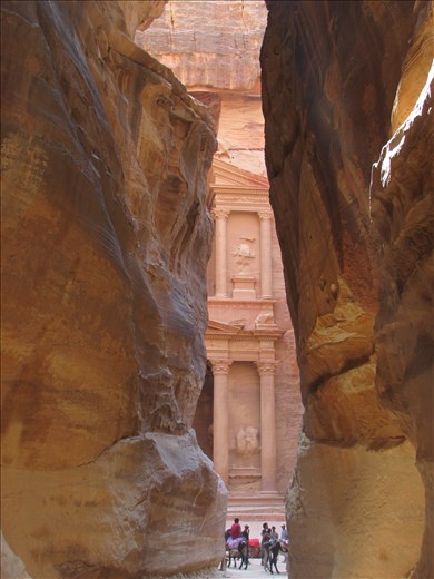 Sneak peak of The Treasury, Petra. 