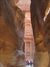 Sneak peak of The Treasury, Petra. : by spacemanafrica, Views[284]