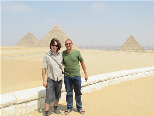 Me with our excellent guide, Navid. 