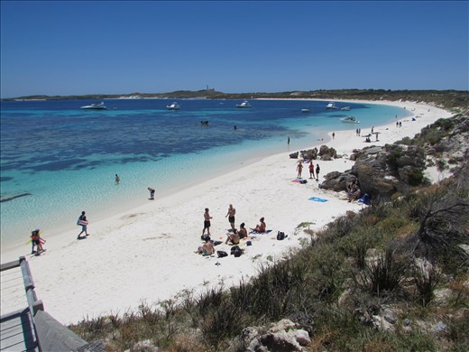 Beach view Rottnest Island.