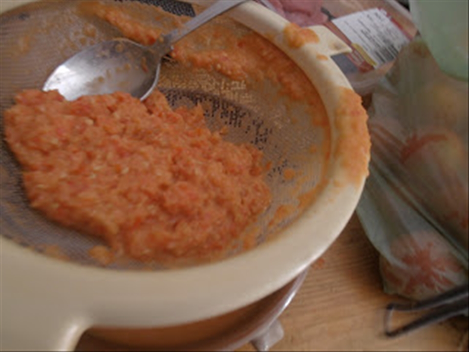 Sieving the Gazpacho