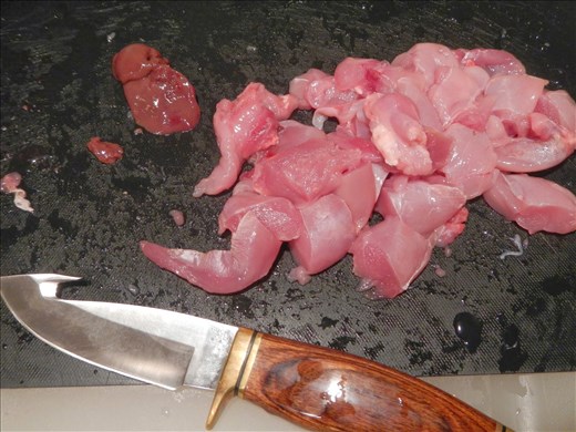Rabbit, Chopped