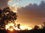 a view of the sun setting one afternoon at my mother in-laws country home in Tarlee, South Austrlia: by sparklepops, Views[248]