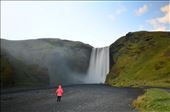 This was my first time experimenting with ND filters, and I had really wanted to get at least one good slow shutter selfie. I picked my moment at the mighty Skogafoss waterfall. It was a tricky shot to get with the amount of water that sprays off the falls, but I was pretty happy with it. : by sparkztravels, Views[322]