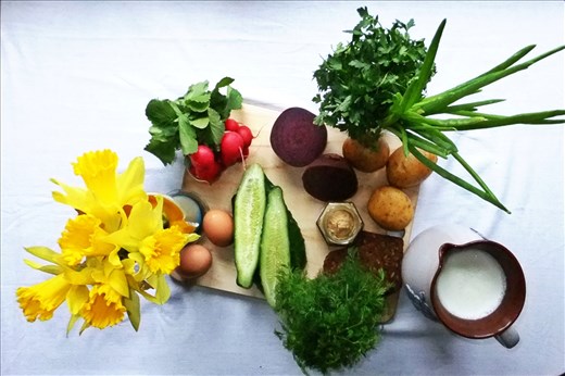 All the ingredients and some sunshine