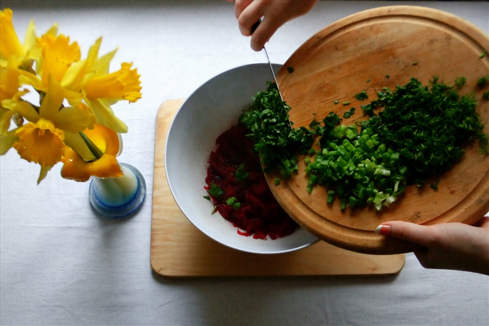 Let's add some greens