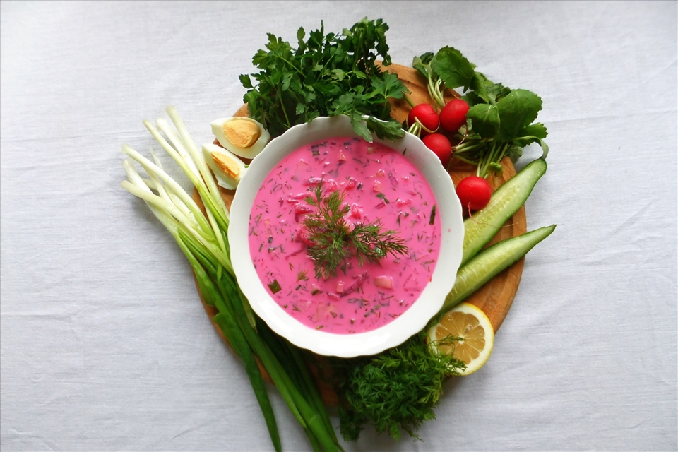 Nothing feels better then a cold soup on a hot summer day