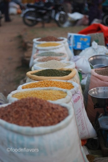 Open Air Market 'sandhai' in 'Tamil' locally grown organic produce