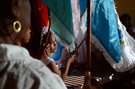 Praying for the Holy Spirit in the Afro-Brazilian ritual