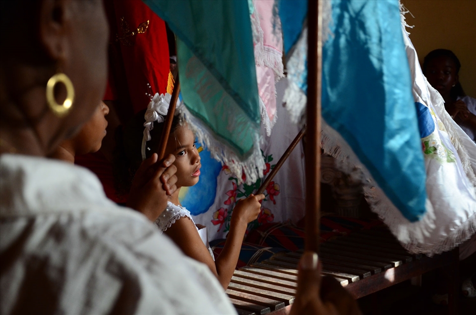 Praying for the Holy Spirit in the Afro-Brazilian ritual