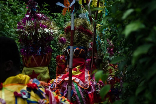 The soldiers enter in to the jungle to search for the princess