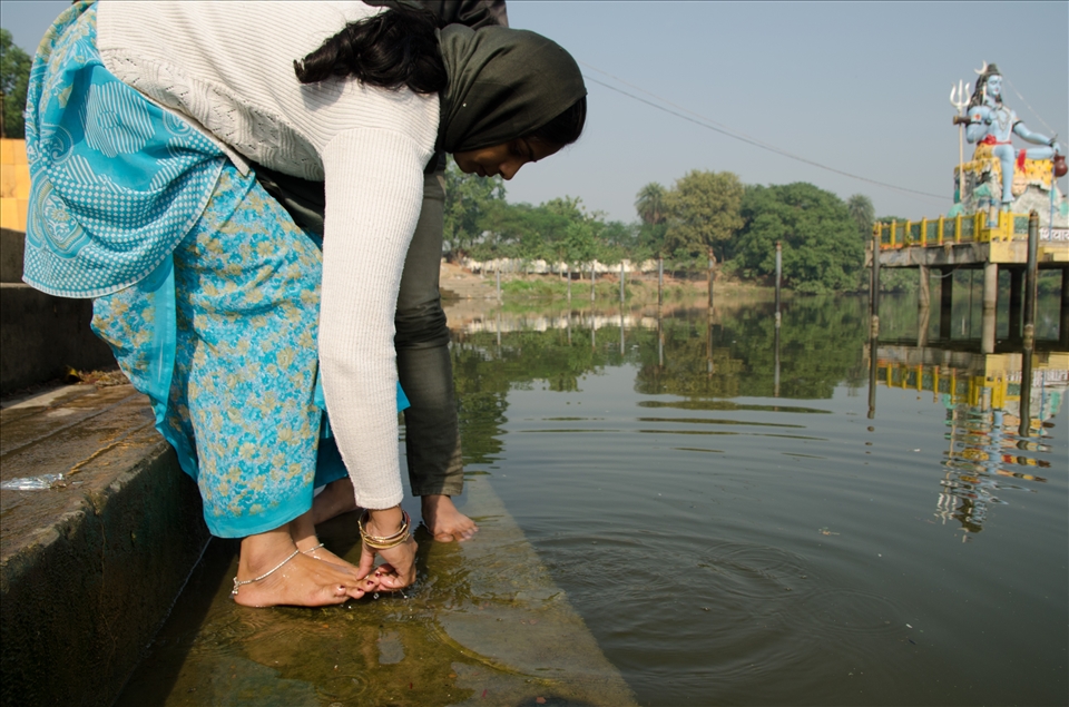 Holy water purifies the body and cleanses the soul