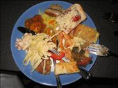My food plate at an International dinner: by sprinkles-of-joy, Views[300]