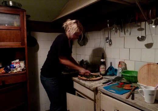 Our tiny kitchen in Buenos Aires
