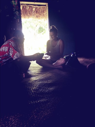 Drinking Kava in Fiji