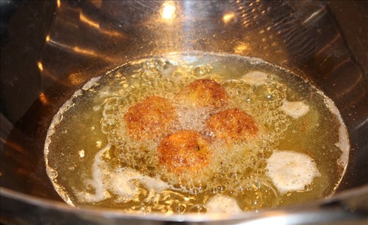 Getting their golden brown jackets