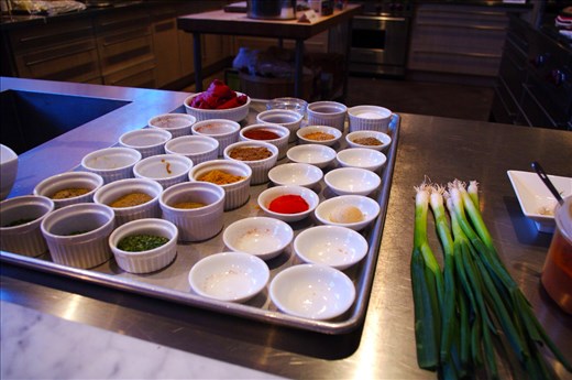 Various spices used in recipe