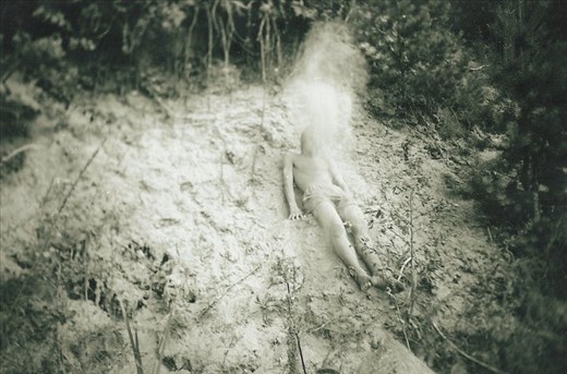 Being on a remote, secluded part away from the civilization of the city encourages young people to explore their physicality and to enjoy different bodily sensations. There's no one to tell not to mess and keep clean.