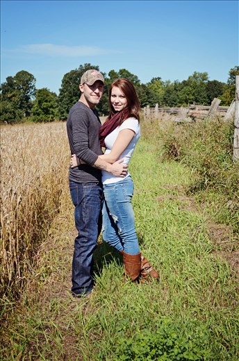 Beautiful couple at my parents farm