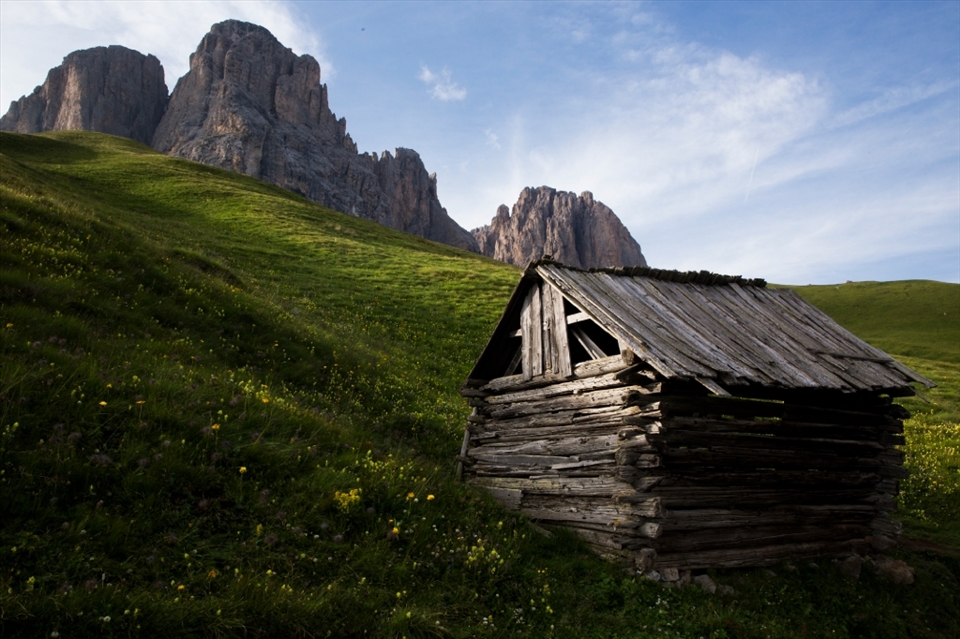 Val Gardena in South Tyrol is a ski village during winter season. I first discovered it on a ski trip with friends and decided to return to see its beauty in the summertime.