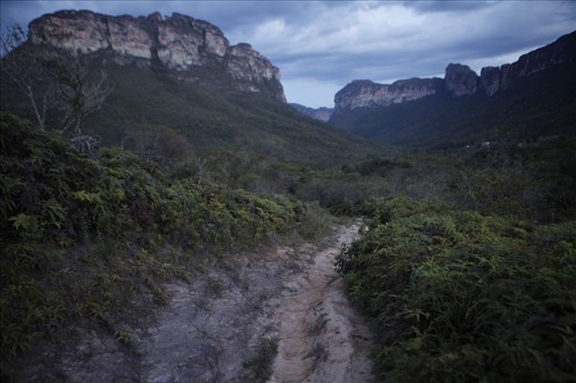 Darkness falls on Chapada Diamantina National Park.