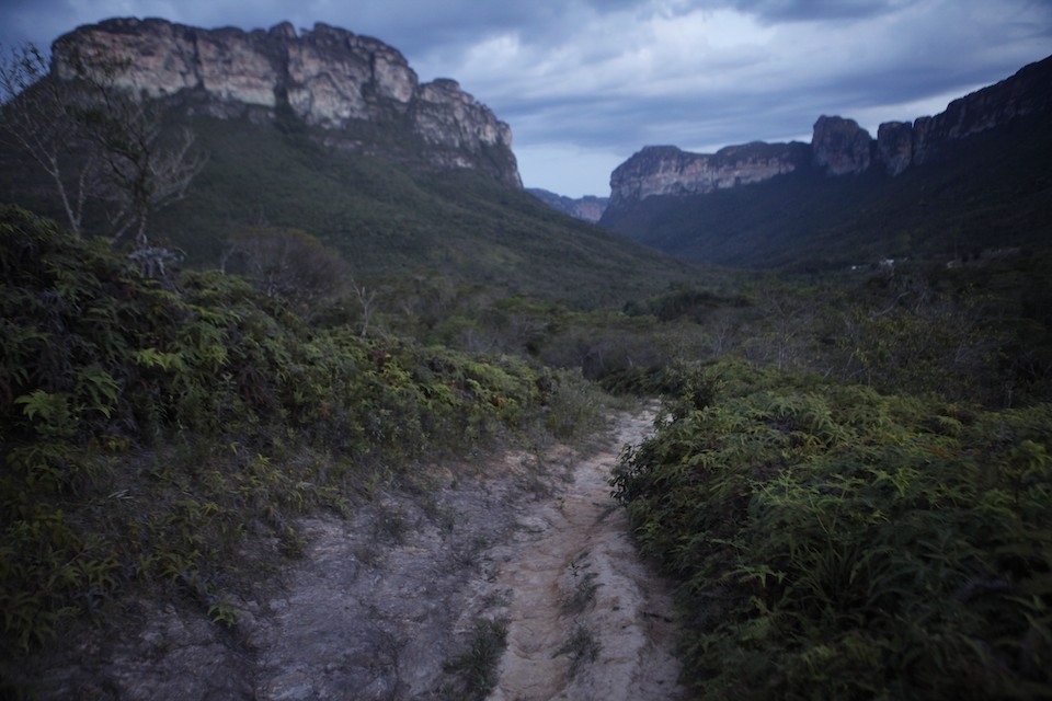 Darkness falls on Chapada Diamantina National Park.