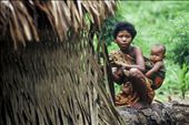 A mother and her child deep in the rain forest of Taman Negara National Park: by stephenbradley, Views[502]