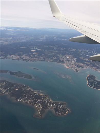 Flying over the Gold Coast!