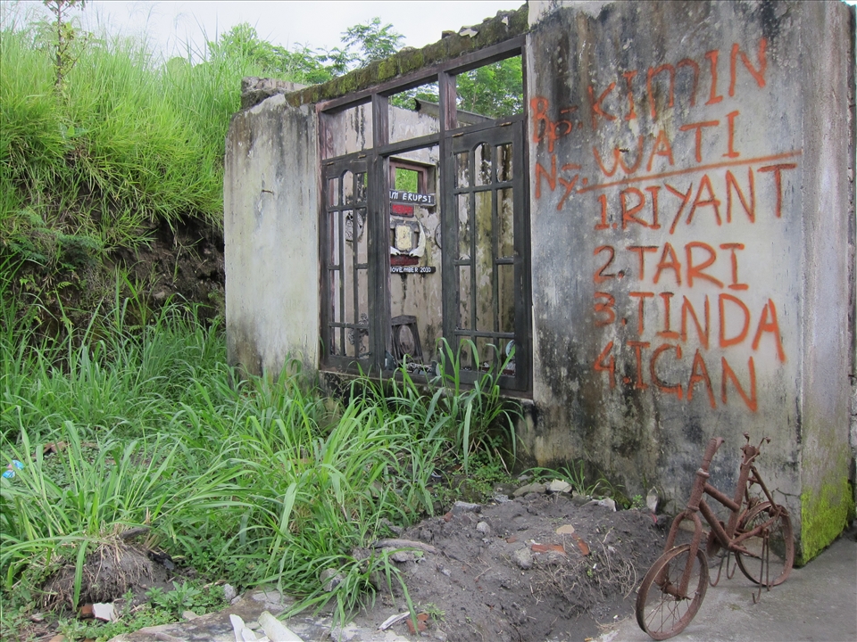 One of Merapi Eruption Victims House