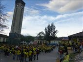 Barcelona fans take over Independence Square in Loja.: by steve_and_emma, Views[344]